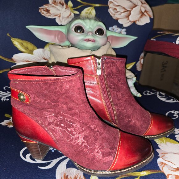 L'Artiste by Spring Step Red SoCute (Size 40 based on fit) Size 41 - NWOT - Picture 7 of 10